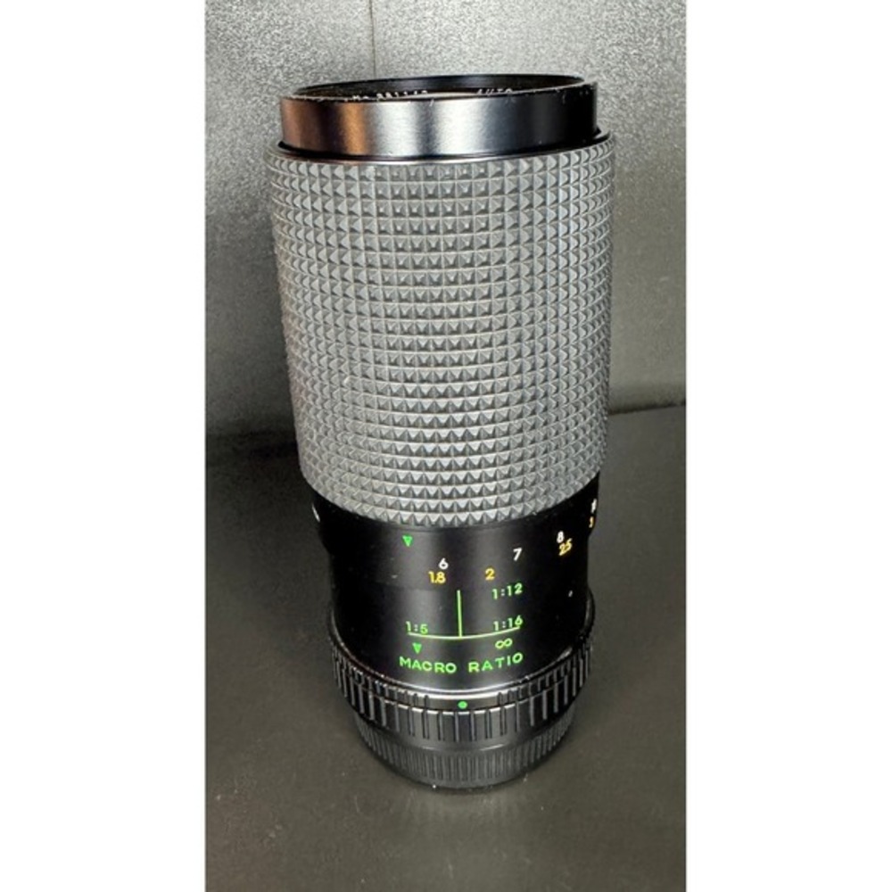 Sears Auto Zoom 80-200mm f4.0 Macro Multi Coated Camera Lens 1 Cap *Untested*